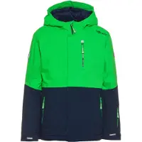 TROLLKIDS 226-304 Kinder-Regenjacke in Grün für Schnee