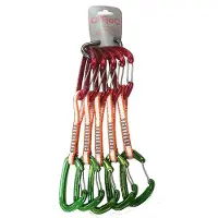Qi´roc Wifi Straight/curve Clip+express Dyneema 10x120 Mm+mini Karabinerhaken 5 Einheiten