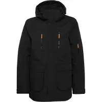 North Bend Outdoorjacke "Outdoorjacke NBWan M W-PRO 10.000 mit wasserdichter Beschichtung", Herren, Gr. S, schwarz, Obermaterial: 100% Polyester PES., Jacken Outdoorjacke