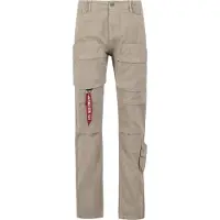 Alpha industries Cargohose "Tactical Pant", Herren, Gr. 36, Normalgrößen, beige (vintage sand), Obermaterial: 100% Baumwolle, Hosen Cargohose