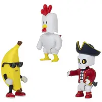 Stumble Guys Actionfigur 7.5 Cm 3 Einheiten