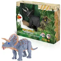 Tachan Gehender Triceratops-figur Mit Licht Und Sound