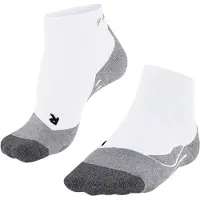 Falke PL2 Short Damen Padel Kurzsocken, 39-40, Weiß, Baumwolle