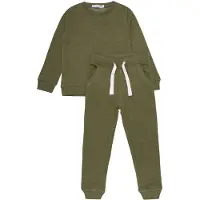 Minymo Sweat Set (2-pcs) dark olive (954) 80