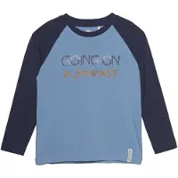 En fant Longsleeve in Hellblau/ Dunkelblau | Gr.: 116