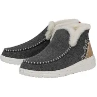 HEY DUDE Denny Wool Faux Shearling Stiefeletten