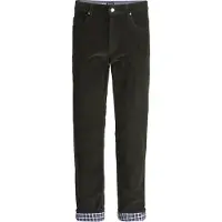 Babista Thermohose "Thermohose LUNUNO", Herren, Gr. 29, N-Gr, grün (oliv), Obermaterial: 98% Baumwolle CO. 2% Elasthan EL., regular fit, Hosen Thermohose, mit wärmenden Thermofutter
