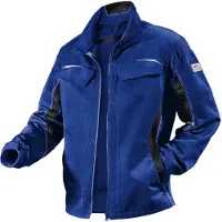 Kübler Jacke Pulsschlag Gr. 52 kbl.blau/schwarz