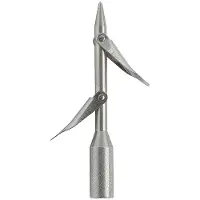 Salvimar Staggered Short Barbs Harpoon Stainless Steel Speerkopf 5 Einheiten