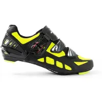 Massi & Stracke Fahrradschuhe Nexus Krono Neon EU 44 mit Nylon Force II MTB Sohle und Millimeter Verschluss