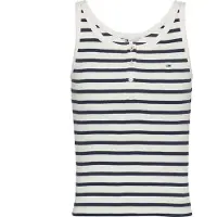 Tommy Hilfiger Button ärmelloses T-shirt