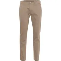 Blend Chinohose "Chinohose BHTrompo", Herren, Gr. 33, Länge 32, beige (silber mink), Obermaterial: 98% Baumwolle CO. 2% Elasthan EL., Hosen Chinohose