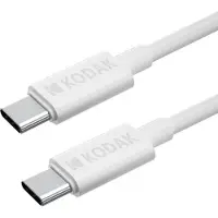 Kodak 30425972, 1 m, USB C, USB C, 0,48 Gbit/s, Weiß