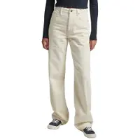 Superdry für Damen. W7010743A Weiße Vintage-Cordhose (30/30), Lässig, Baumwolle