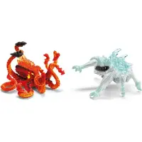 Schleich Eiskäfer vs. Feuerkrake, 6 Jahr(e), Mehrfarbig, Kunststoff