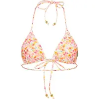 Alife & Kickin Bügel-Bikini-Top "Damen ChupaAK B", Damen, Gr. XXL, Einheitsgröße, bunt (flowers), 80% Polyamid, 20% Elasthan, Bikini-Oberteile Bügel-Bikini-Top