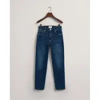 Gant für Damen. 4100196 Marineblaue Slim Fit Knöcheljeans (30), Lässig, Baumwolle, Denim