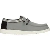 HEY DUDE HEYDUDE Wally Letterman Herren Halbschuhe Light Grey/White Größe 44