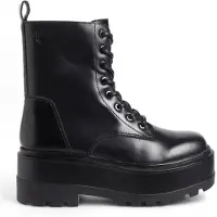 Calvin Klein Jeans Damen Stiefeletten YW0YW01535 0GJ Farbe: Schwarz Größe: 36