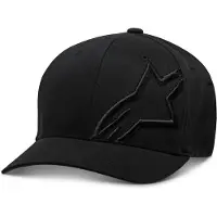 Alpinestars Corp Shift 2 Flexfit Kappe Schwarz S-M Herren,Damen Schwarz S-M