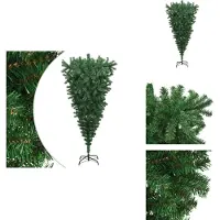 vidaXL Künstlicher Weihnachtsbaum mit Ständer Umgekehrt Grün 180 cm - Weihnachtsbäume