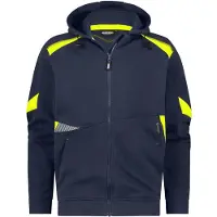 Dassy Sweatshirt Santos STANDARD 300526 COPES86 Gr. XS nachtblau/neongelb