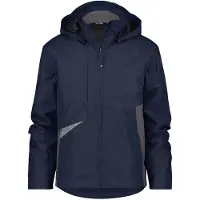 Dassy Hyper Wasser- und winddichte Arbeitsjacke - nachtblau/anthrazitgrau - M