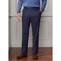 Hackett London für Herren. HM212603 San Marino Hosen (30/34), Lässig, Baumwolle, Marine