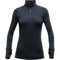 Devold - Expedition Woman Zip Neck - Merinounterwäsche Gr S schwarz