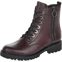 Remonte Blockabsatz, Stiefelette, Schnürboots, im modischen Used Look