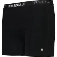 Mons Royale Womens Hannah Merino Hot Pants black (1) S