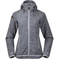 Bergans Jacke Hareid Fleece W Jacket Aluminium Damen-L
