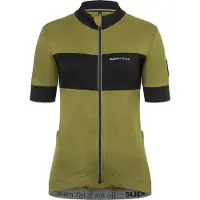 Super.natural - Women's Grava Jersey - Radtrikot Gr M oliv