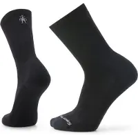 Smartwool - Everyday Solid Rib Crww - Multifunktionssocken Gr M schwarz