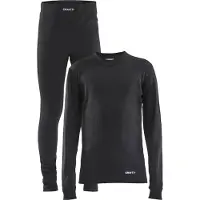 Craft Baselayer SET JR black (999000) 158