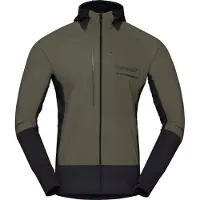 Norrøna - Senja Alpha90 Hood - Laufjacke Gr XL schwarz