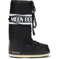 Moon Boot NYLON, Stiefel, Schneeschuhe, Weiblich, Erwachsener, Schwarz, Muster