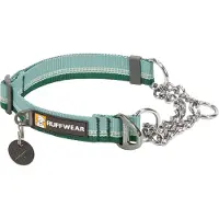 Ruffwear Chain Reaction Halsband - River Rock Green - 51/66 cm