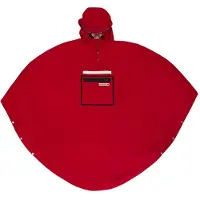 The Peoples Hardy 3.0 Wasserdichter Poncho Rot Mann Rot One Size