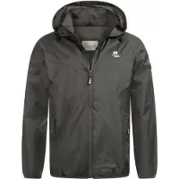 Arctic Seven Outdoorjacke "Herren Regenjacke AS412", Herren, Gr. XXL, grau (dunkelgrau), Obermaterial: 100% Nylon NY., Jacken Outdoorjacke