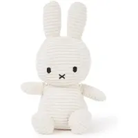 Bon Ton Toys Miffy Cord-Plüschfigur (weiß, 50cm) Kuscheltier Stofftier Hase Plüschtier