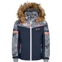 KILPI Mädchen-Skijacke LENA-JG, DUNKELBLAU, Größe 98