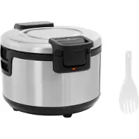 Royal Catering Elektrischer Reiswärmer mit Antihaftbeschichtung 19 l 110 W