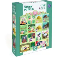 Djeco Puzzle-Set Die drei kleinen Schweinchen 35 Teile