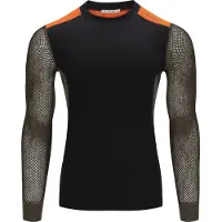 Aclima - WoolNet Hybrid Crewneck - Merinounterwäsche Gr S schwarz