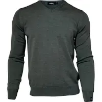 Ivanhoe - Cashwool V-Neck Male - Merinopullover Gr M grau