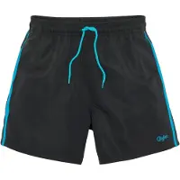Buffalo Badeshorts in schwarz-türkis | Gr.: XXL