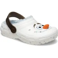 Crocs Uni Kinder Frozen Olaf Lined Classic Clog K Clog, Multi, 33/34 EU