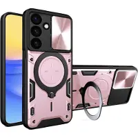 Techsuit CamGuard Pro Back Cover Hülle für Samsung Galaxy A16 - Roségold