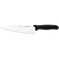 Johannes Giesser Messerfabrik Giesser Kochmesser, breit, gestanzt, Zum Schneiden, Teilen, Würfeln und Wiegen von Fleisch, Obst und Gemüse aller Art, 1 Stück, Klingenlänge: 20 cm